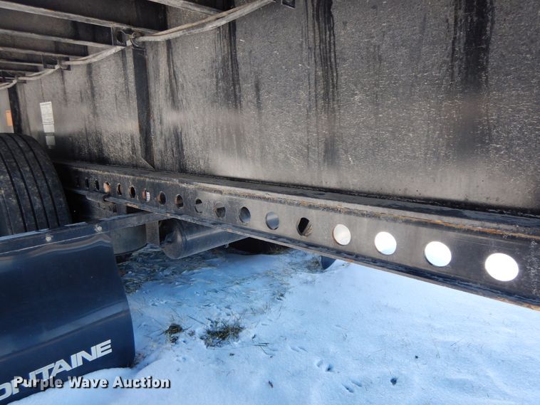 image for item DF6440 2015 Fontaine Xcalibur extendable flatbed trailer