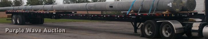 image for item DF6440 2015 Fontaine Xcalibur extendable flatbed trailer