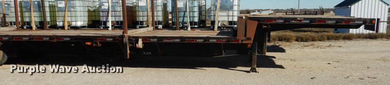image for item DI3608 1999 Doonan 482DC14 drop deck trailer