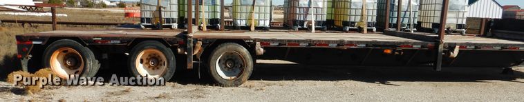 image for item DI3608 1999 Doonan 482DC14 drop deck trailer
