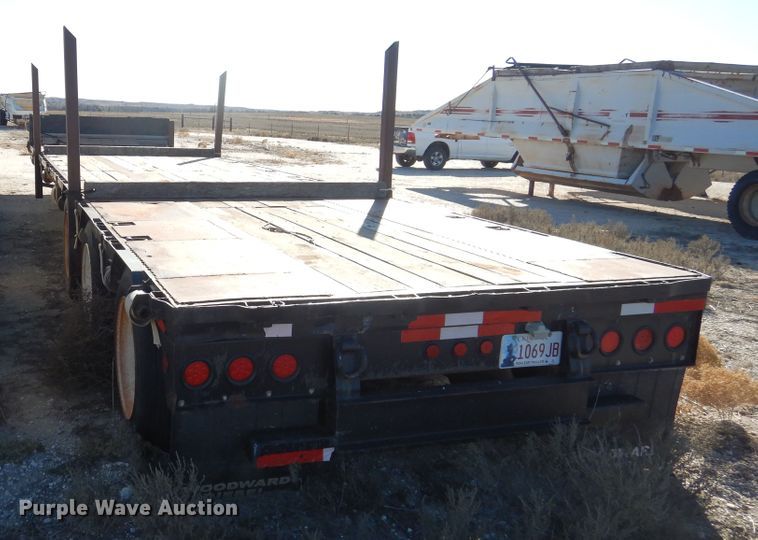 image for item DI3608 1999 Doonan 482DC14 drop deck trailer