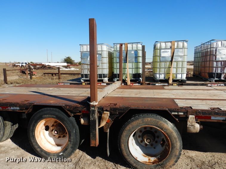 image for item DI3608 1999 Doonan 482DC14 drop deck trailer