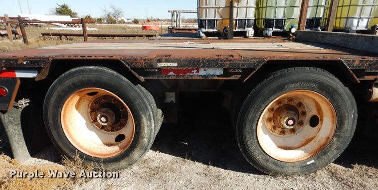 image for item DI3608 1999 Doonan 482DC14 drop deck trailer
