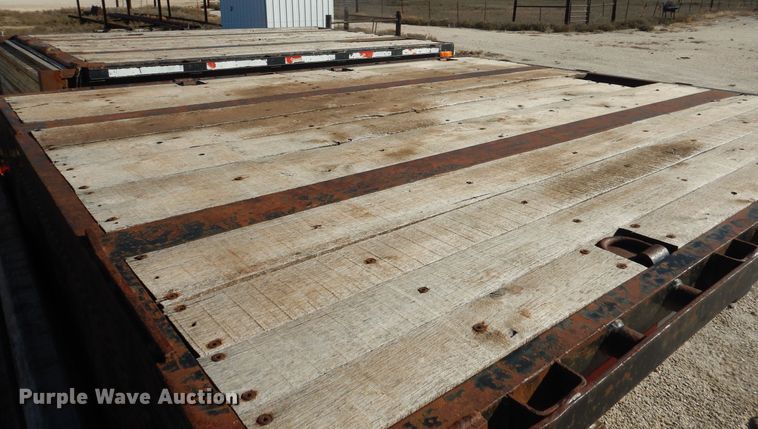 image for item DI3608 1999 Doonan 482DC14 drop deck trailer