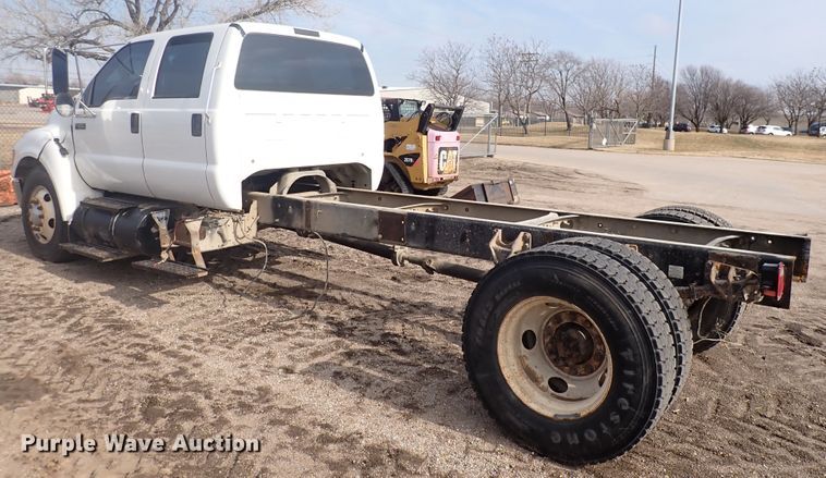 image for item DJ0006 2008 Ford F650  Crew Cab truck cab and chassis