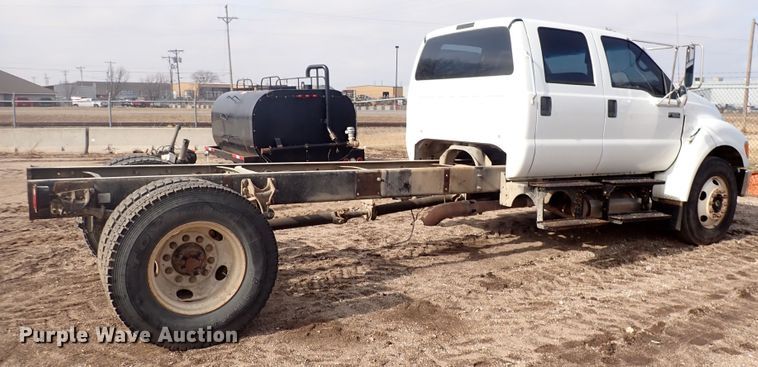 image for item DJ0006 2008 Ford F650  Crew Cab truck cab and chassis
