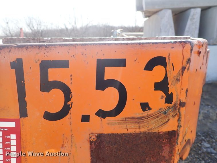 image for item DJ0021 1971 Hobbs  flatbed trailer