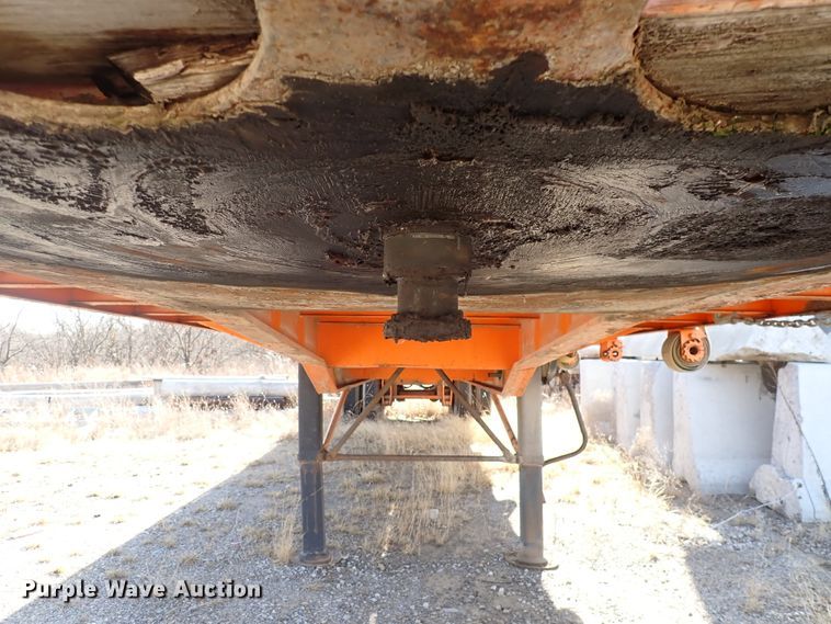 image for item DJ0021 1971 Hobbs  flatbed trailer