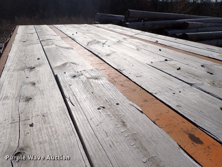 image for item DJ0021 1971 Hobbs  flatbed trailer