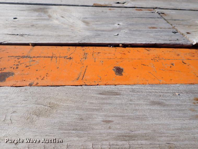 image for item DJ0021 1971 Hobbs  flatbed trailer