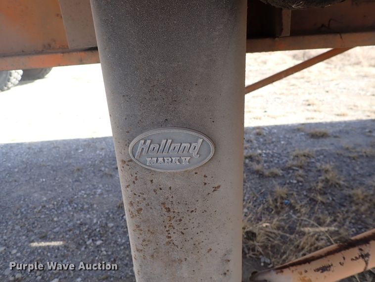 image for item DJ0021 1971 Hobbs  flatbed trailer