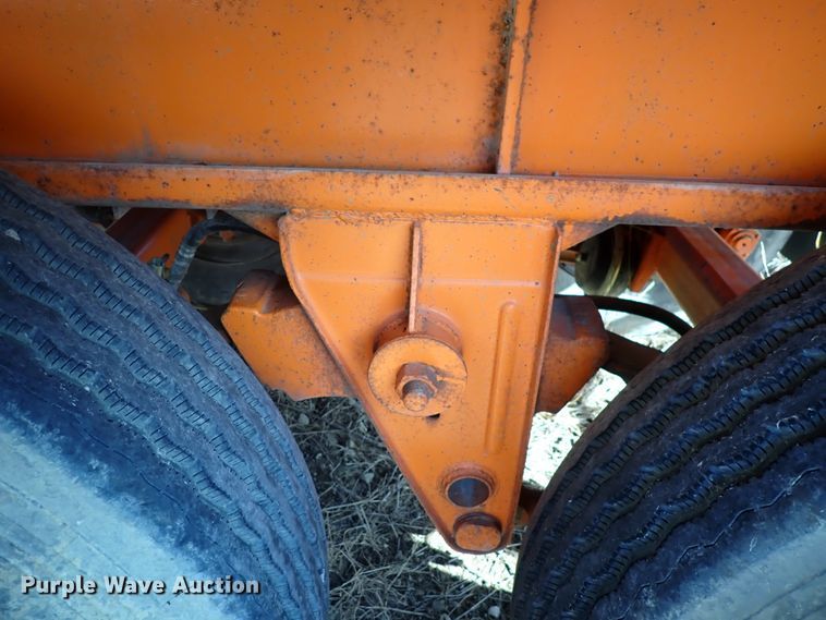 image for item DJ0021 1971 Hobbs  flatbed trailer