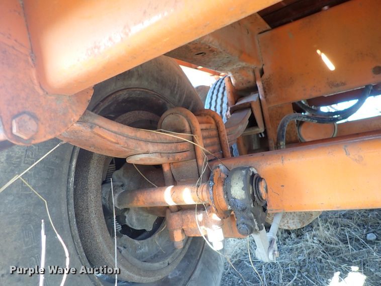 image for item DJ0021 1971 Hobbs  flatbed trailer