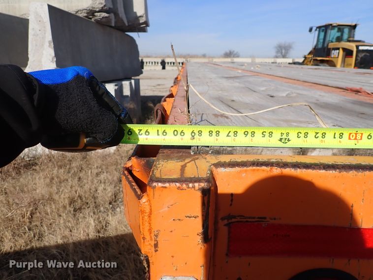 image for item DJ0021 1971 Hobbs  flatbed trailer