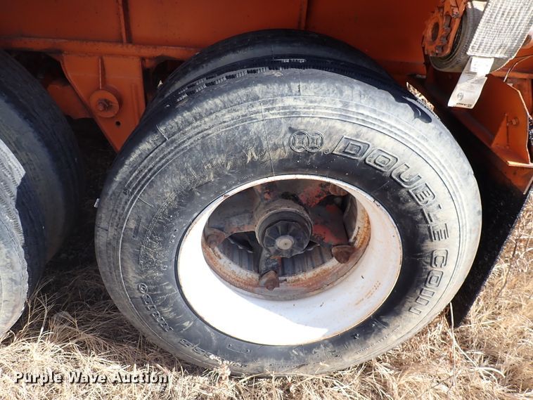 image for item DJ0021 1971 Hobbs  flatbed trailer