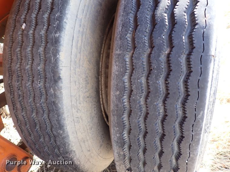 image for item DJ0021 1971 Hobbs  flatbed trailer