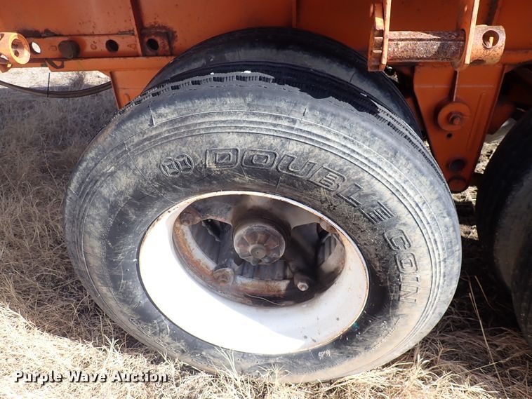 image for item DJ0021 1971 Hobbs  flatbed trailer