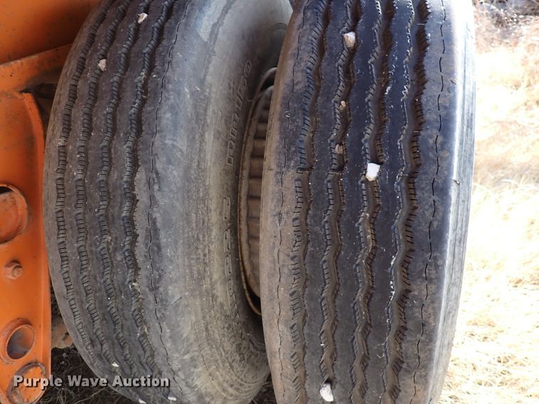 image for item DJ0021 1971 Hobbs  flatbed trailer