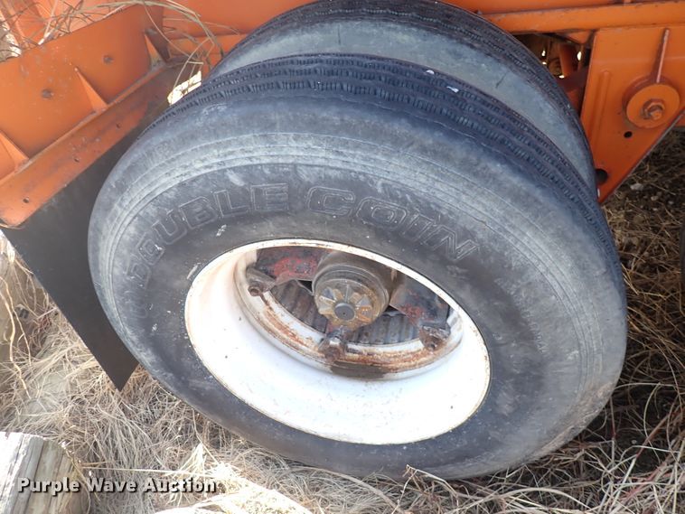 image for item DJ0021 1971 Hobbs  flatbed trailer