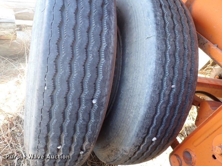 image for item DJ0021 1971 Hobbs  flatbed trailer