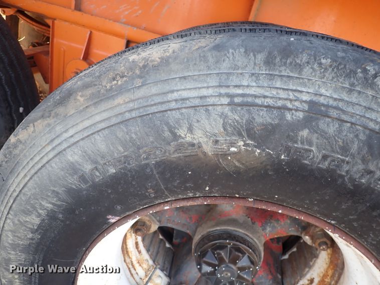 image for item DJ0021 1971 Hobbs  flatbed trailer