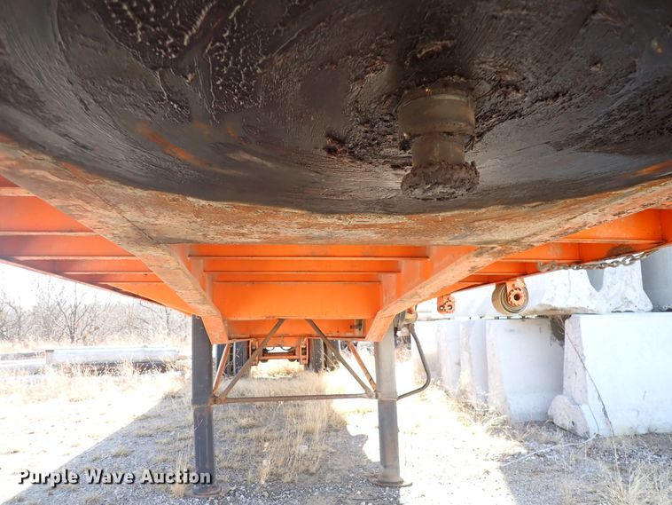 image for item DJ0021 1971 Hobbs  flatbed trailer