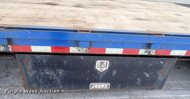 image for item DJ0053 2004 Ledwell LW48X102NT2-10  drop deck equipment trailer