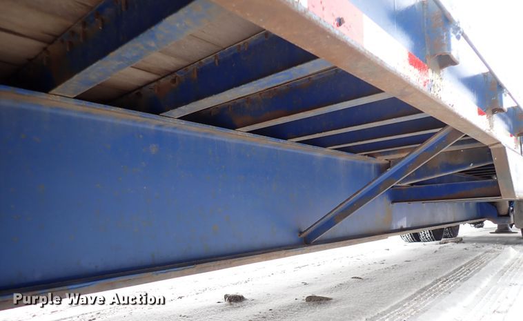 image for item DJ0053 2004 Ledwell LW48X102NT2-10  drop deck equipment trailer