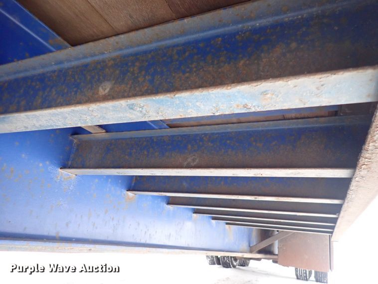 image for item DJ0053 2004 Ledwell LW48X102NT2-10  drop deck equipment trailer