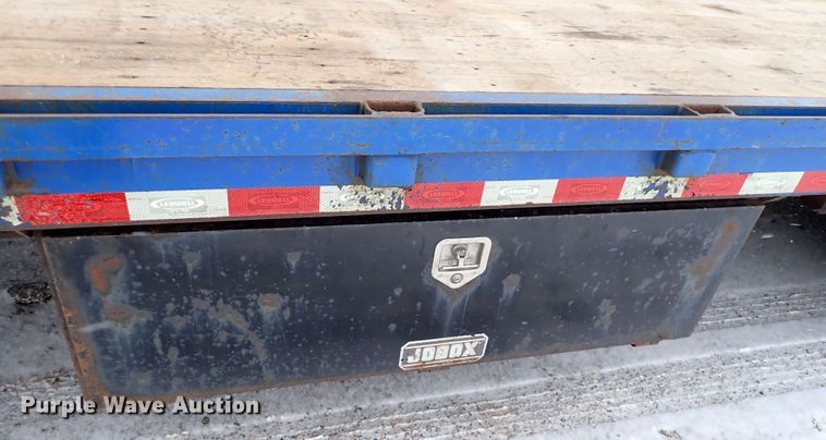 image for item DJ0053 2004 Ledwell LW48X102NT2-10  drop deck equipment trailer