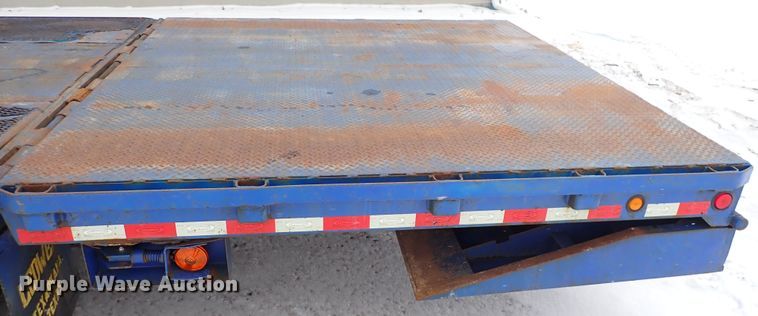 image for item DJ0053 2004 Ledwell LW48X102NT2-10  drop deck equipment trailer