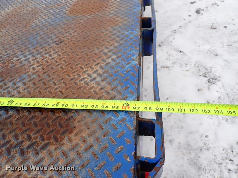 image for item DJ0053 2004 Ledwell LW48X102NT2-10  drop deck equipment trailer