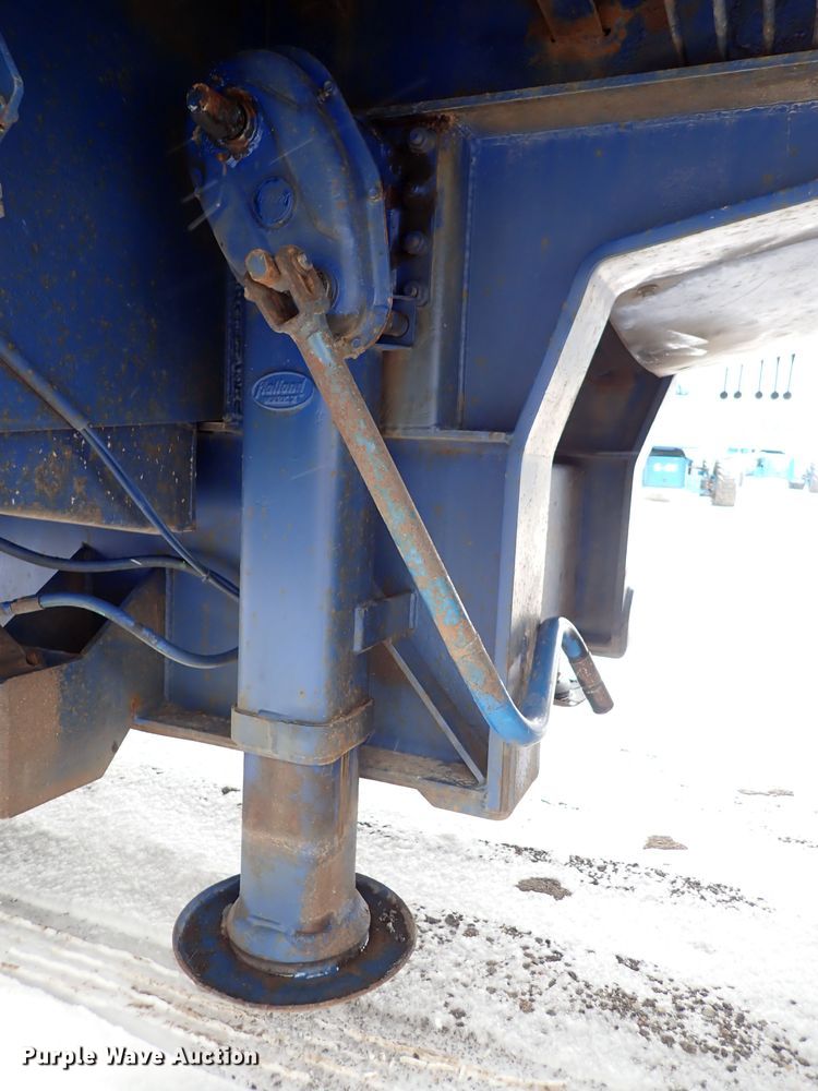 image for item DJ0053 2004 Ledwell LW48X102NT2-10  drop deck equipment trailer