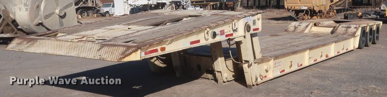 image for item DJ2299 1999 Holden HPF50 lowboy equipment trailer