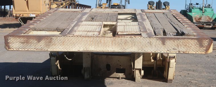 image for item DJ2299 1999 Holden HPF50 lowboy equipment trailer