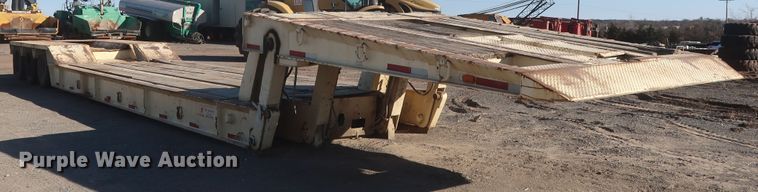 image for item DJ2299 1999 Holden HPF50 lowboy equipment trailer