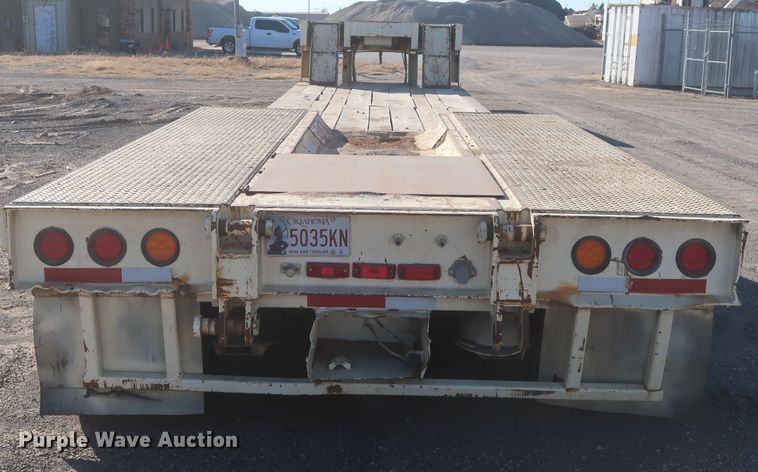 image for item DJ2299 1999 Holden HPF50 lowboy equipment trailer