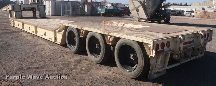 image for item DJ2299 1999 Holden HPF50 lowboy equipment trailer