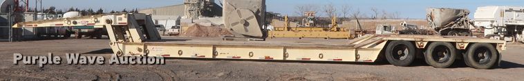 image for item DJ2299 1999 Holden HPF50 lowboy equipment trailer