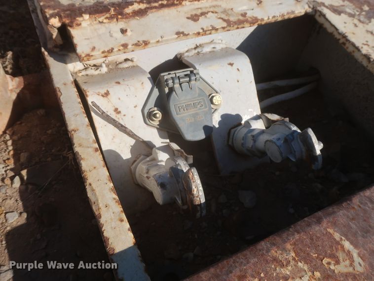 image for item DJ2299 1999 Holden HPF50 lowboy equipment trailer