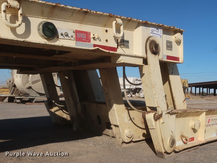 image for item DJ2299 1999 Holden HPF50 lowboy equipment trailer