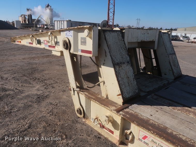 image for item DJ2299 1999 Holden HPF50 lowboy equipment trailer