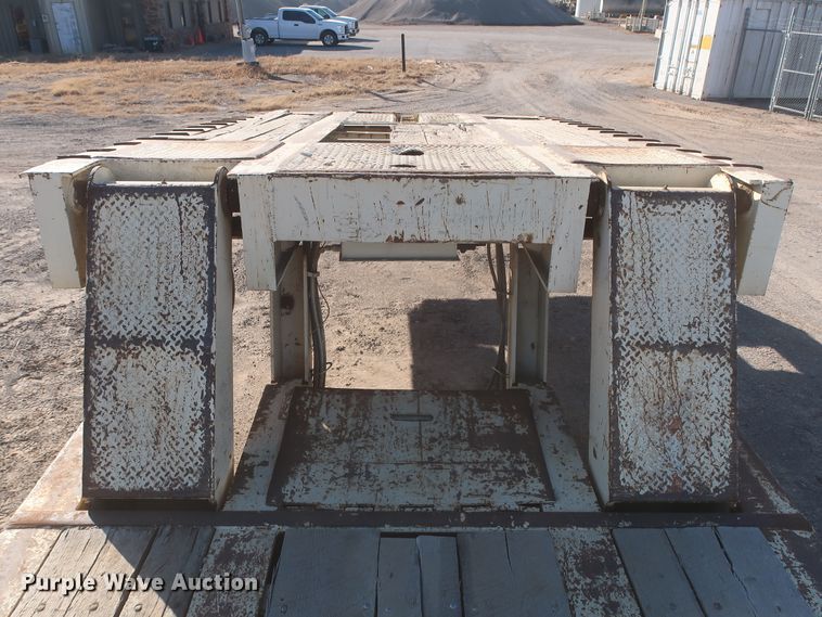 image for item DJ2299 1999 Holden HPF50 lowboy equipment trailer