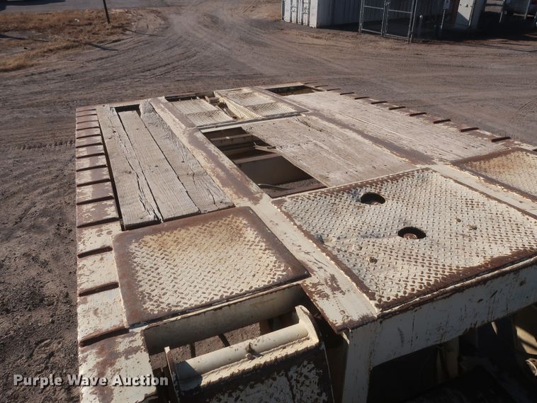 image for item DJ2299 1999 Holden HPF50 lowboy equipment trailer