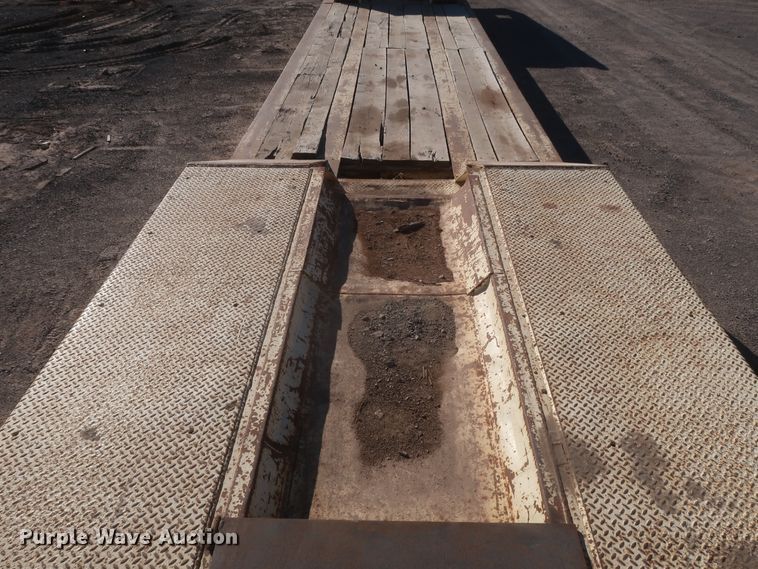 image for item DJ2299 1999 Holden HPF50 lowboy equipment trailer