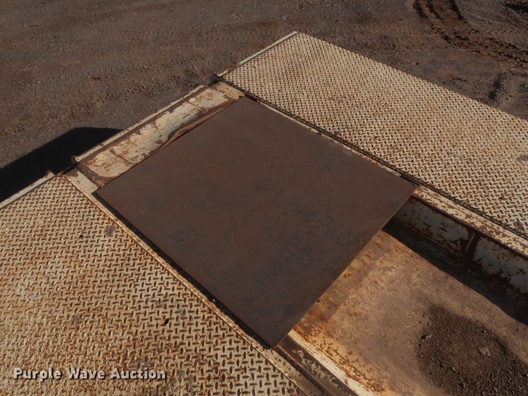 image for item DJ2299 1999 Holden HPF50 lowboy equipment trailer