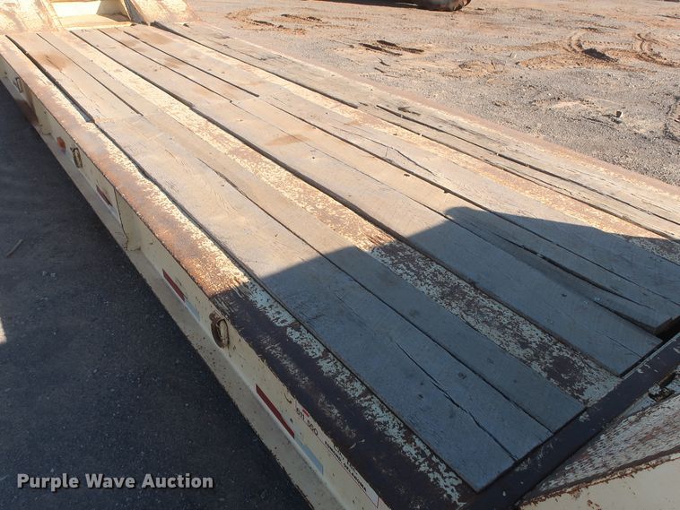 image for item DJ2299 1999 Holden HPF50 lowboy equipment trailer