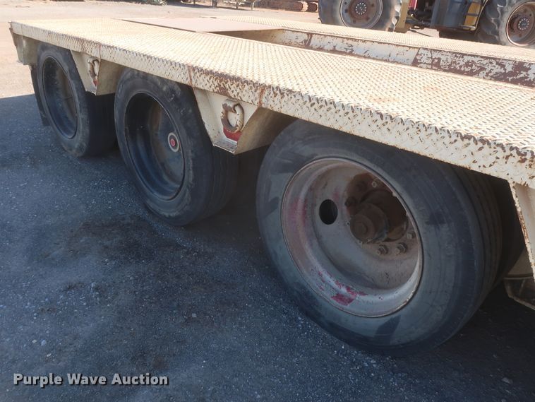image for item DJ2299 1999 Holden HPF50 lowboy equipment trailer