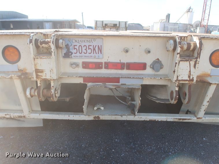 image for item DJ2299 1999 Holden HPF50 lowboy equipment trailer