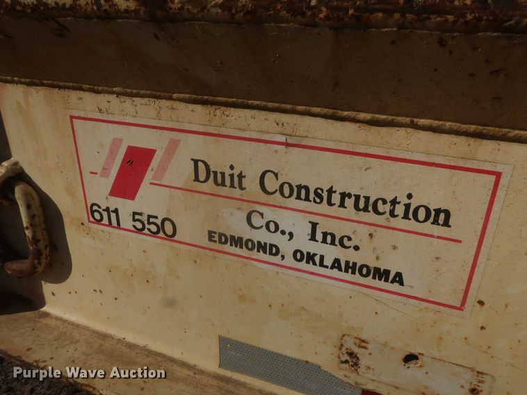 image for item DJ2299 1999 Holden HPF50 lowboy equipment trailer